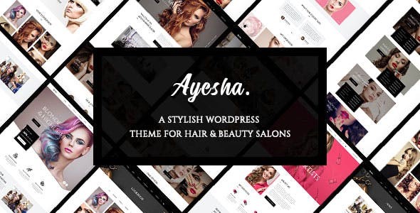 Ayesha - Hairdressers and Beauty Salons WordPress Theme